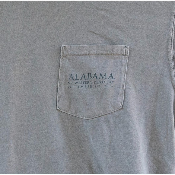 Alabama Football Vs Western Kentucky Game Day T-Shirt September 8th 2012 Size L - Picture 4 of 6
